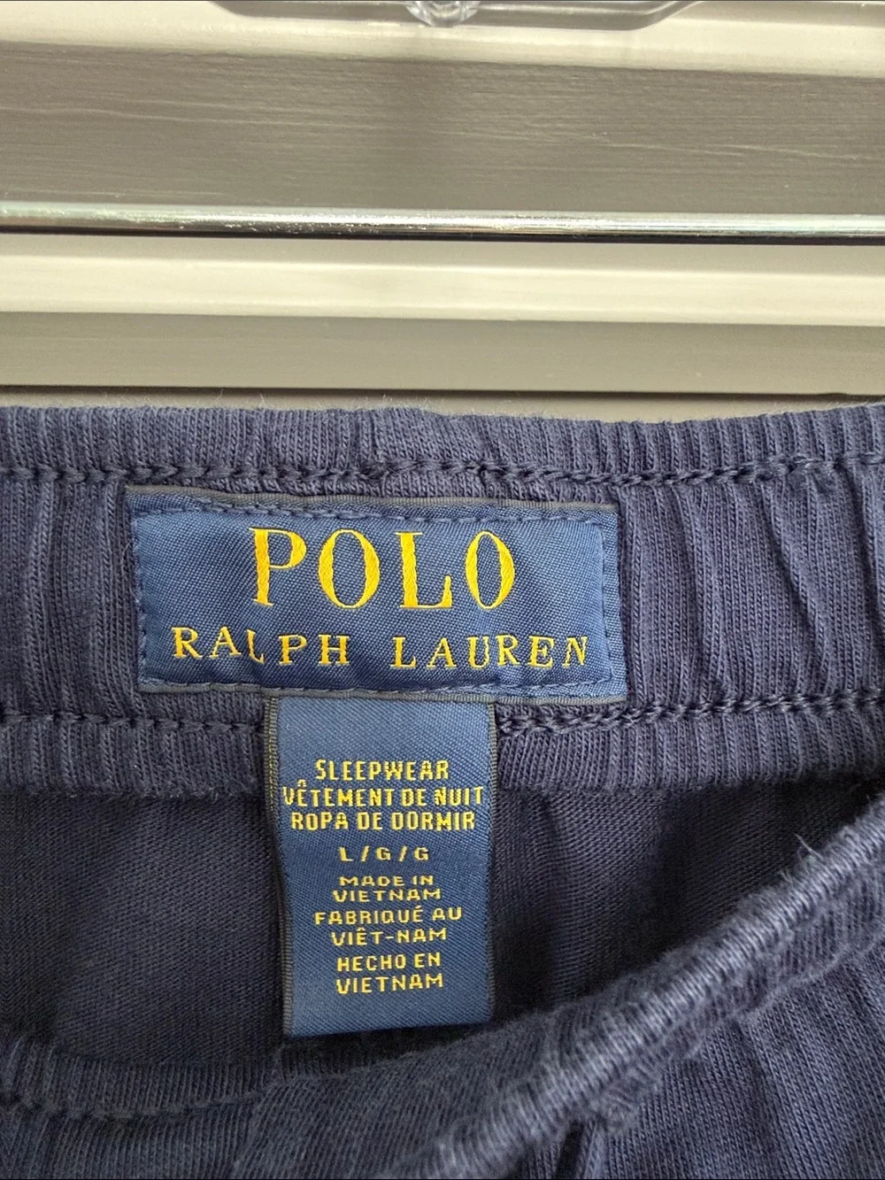Polo by Ralph Lauren Navy Sleep Sweatpants with Red Pony Logo